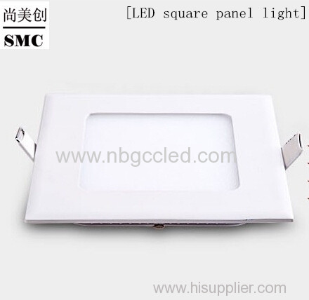3W LED Panel Light Square Ceiling Downlight Lamp White Light 200Lumens