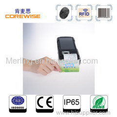 Manufacturer of handheld NFC RFID fingerprint scanner pos machine terminal