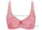 Rich Flowers Lace Bralette comfortable Underwire Tiny Bow Fashion