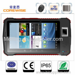 China hot suppliers red tablet PC with Buletooth /fingerprint /RFID reader