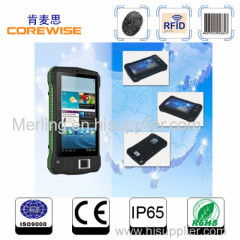 Handheld Terminal Corewise 7 inch Android Tablet with Fingerprint Scanner