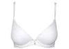 Comfortable All Over Lace White Padded Push Up Bra Gel Touch pad Fashion