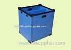 Removable Rectangular PP Corrugated Plastic Trays / Box With Wheel