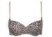 Wild Nature Leopard Print Wireless Bra Womens Seamless Push Up Bras