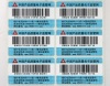 barcode adhesive label anti counterfeit label