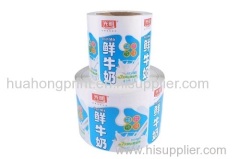 milk adhesive label custom private label food label