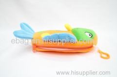 cartoon plush shape of 1#fish pencil bags