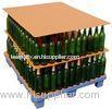 1000x 1200mm Glass Bottles PP Corrugated Plastic Layer Pads / PP Hollow Board