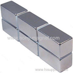 Ni coating sintered neodymium magnet n40