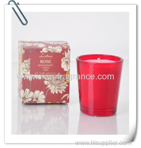 100g Decorative scented Glass candle jar