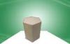 Six Side Corrugated Cardboard Furniture Cardboard Disposable Chair