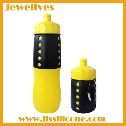 Flexible new design silicone water bottle