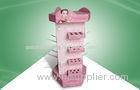 POP Flexo printing Rotating Cardboard Countertop Displays Paper Display Stand