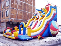 Adult PVC inflatable rental slide