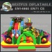 Big inflatable double park slides