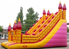 Church event inflatable slide