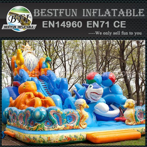 Climb and slide inflatable