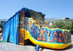Commercial inflatable bounce slide