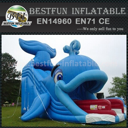 Popular inflatable cartoon slide