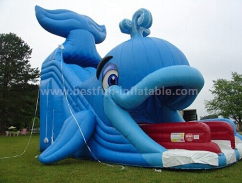 Commercial inflatable slide for sale