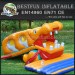Cute inflatable games slide