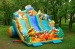 Dinosaur inflatable outdoor slide