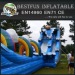 Durable inflatable forest party slides