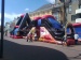 Inflatable air jump and slide