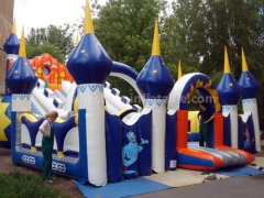 Fun inflatable slide for kids