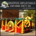 Giant kids inflatable slide