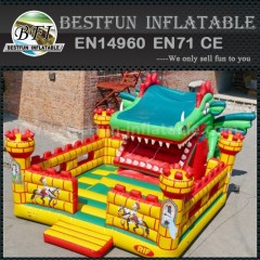 Huge inflatable adult slide