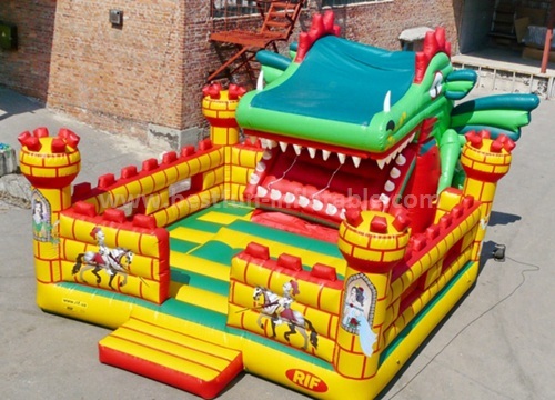 Huge inflatable adult slide