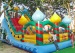 Inflatable balloon bounce slide