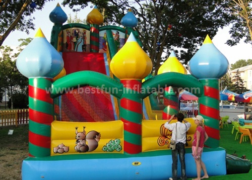 Huge inflatable slide for adult