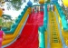 Inflatable balloon bounce slide