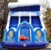 Backyard cheap inflatable slides