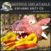 Inflatable dragon slide toys
