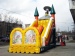 Colorful inflatable slide bouncer