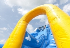 Inflatable commercial classic slide