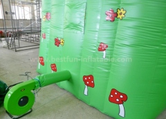 Inflatable fun land slide