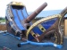 Inflatable pirate ship slide