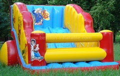 Inflatable outdoor big slide