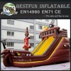 Inflatable pirate ship slide games