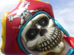 Inflatable skull classic slide