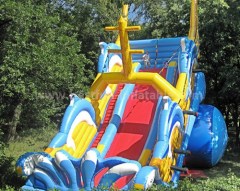Inflatable slide for boy and girl