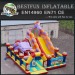 Inflatable giant playground slide