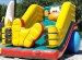 Kids cartoon inflatable slide