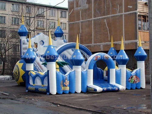 Kids inflatable commercial slide