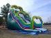 Crazy challenge inflatable slide