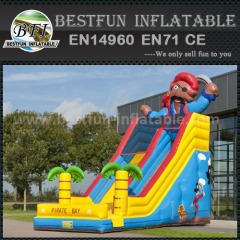 Inflatable obstacle climb and slide